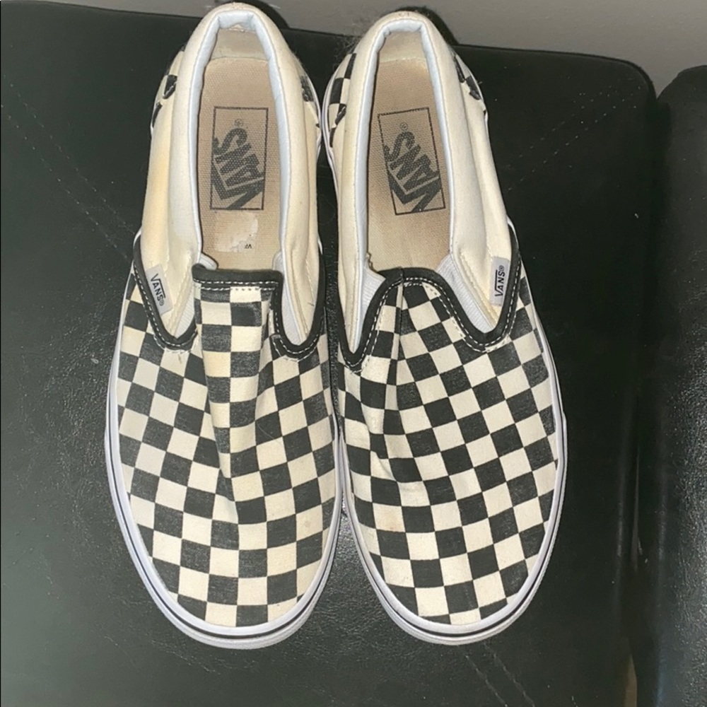 Checkered vans